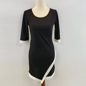 Boutique Black & White Dress Size Medium